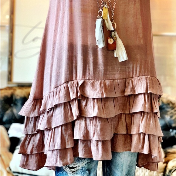 Ask about availability - Ruffle Layering Tank - Picture 4 of 8